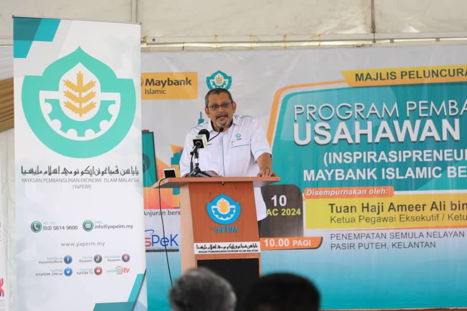 Majlis Peluncuran Program Pembangunan Usahawan Asnaf (Inspirasipreneur Community YaPEIM-Maybank Islamic Berhad)